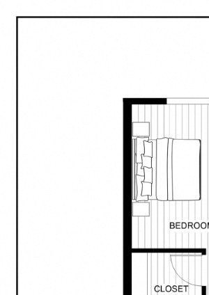 BLU Bellevue Apartments 1x1 15 Floor Plan BLU Bellevue Apartments 1x1 15 Floor Plan